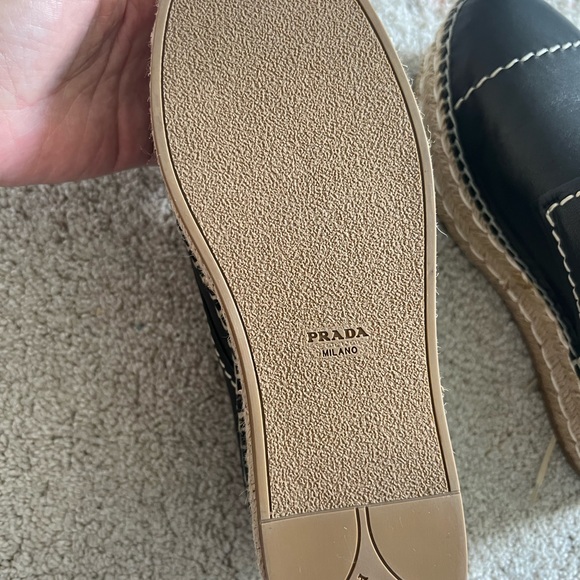 Authentic💯 PRADA Platform sneakers in black. - Picture 6 of 11